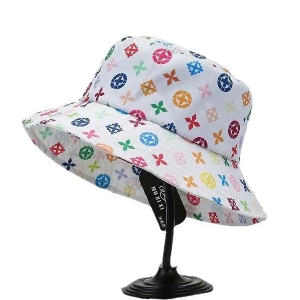 Colorful Patterned Bucket Hat - Picture 2 of 3